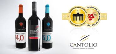 Berliner Wein Trophy: tre medaglie d’oro per i vini Cantolio